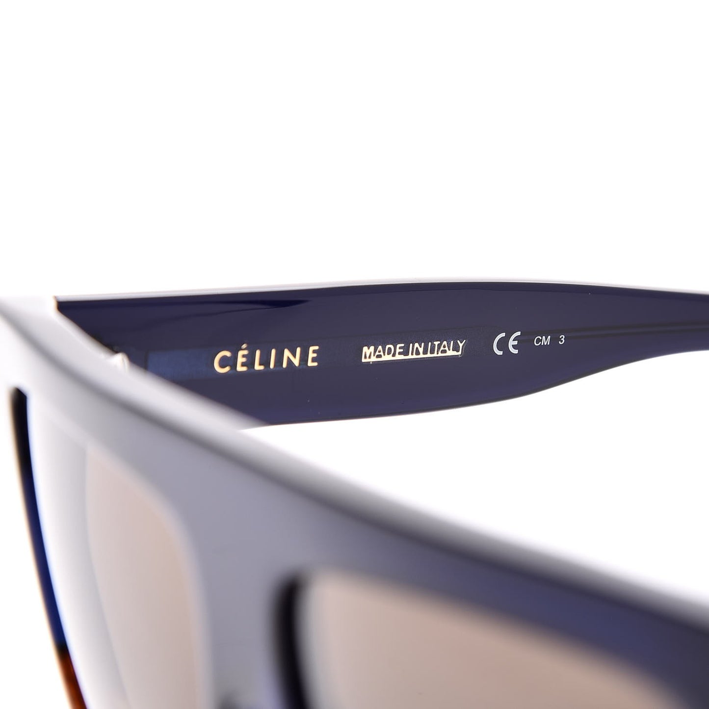 Acetate Shadow Sunglasses CL 41026/S Tortoise Havana Blue