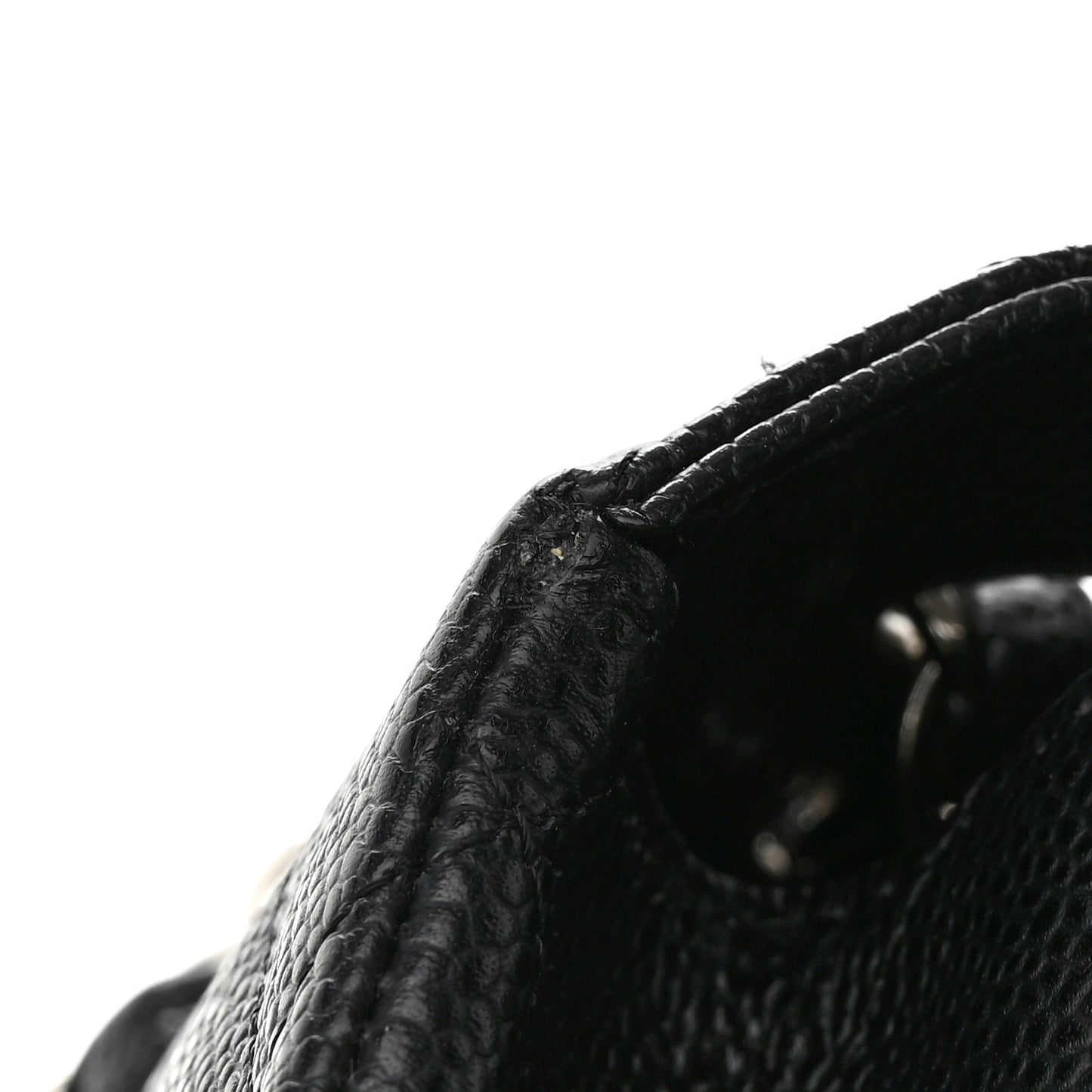 Caviar Quilted Jumbo Single Flap Black