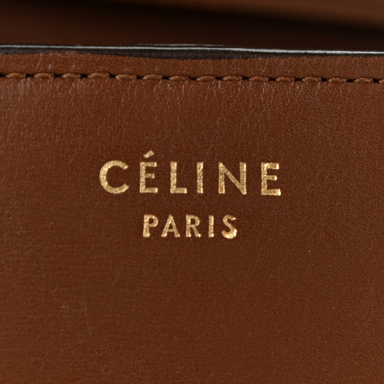Celine Smooth Calfskin Medium Classic Box Flap Bag Camel 9 of 17