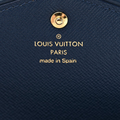 Louis Vuitton LOUIS VUITTON Monogram Jacquard Denim Sarah Wallet Bleu 6 of 6