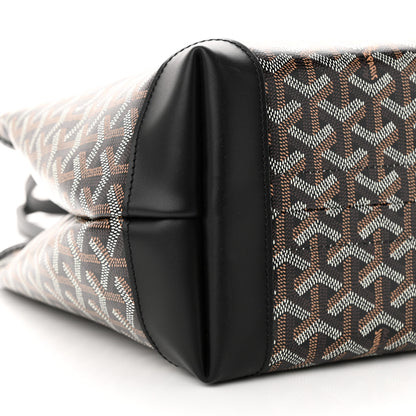 Goyard Goyardine Bellechasse Biaude MM Tote Black 9 of 10