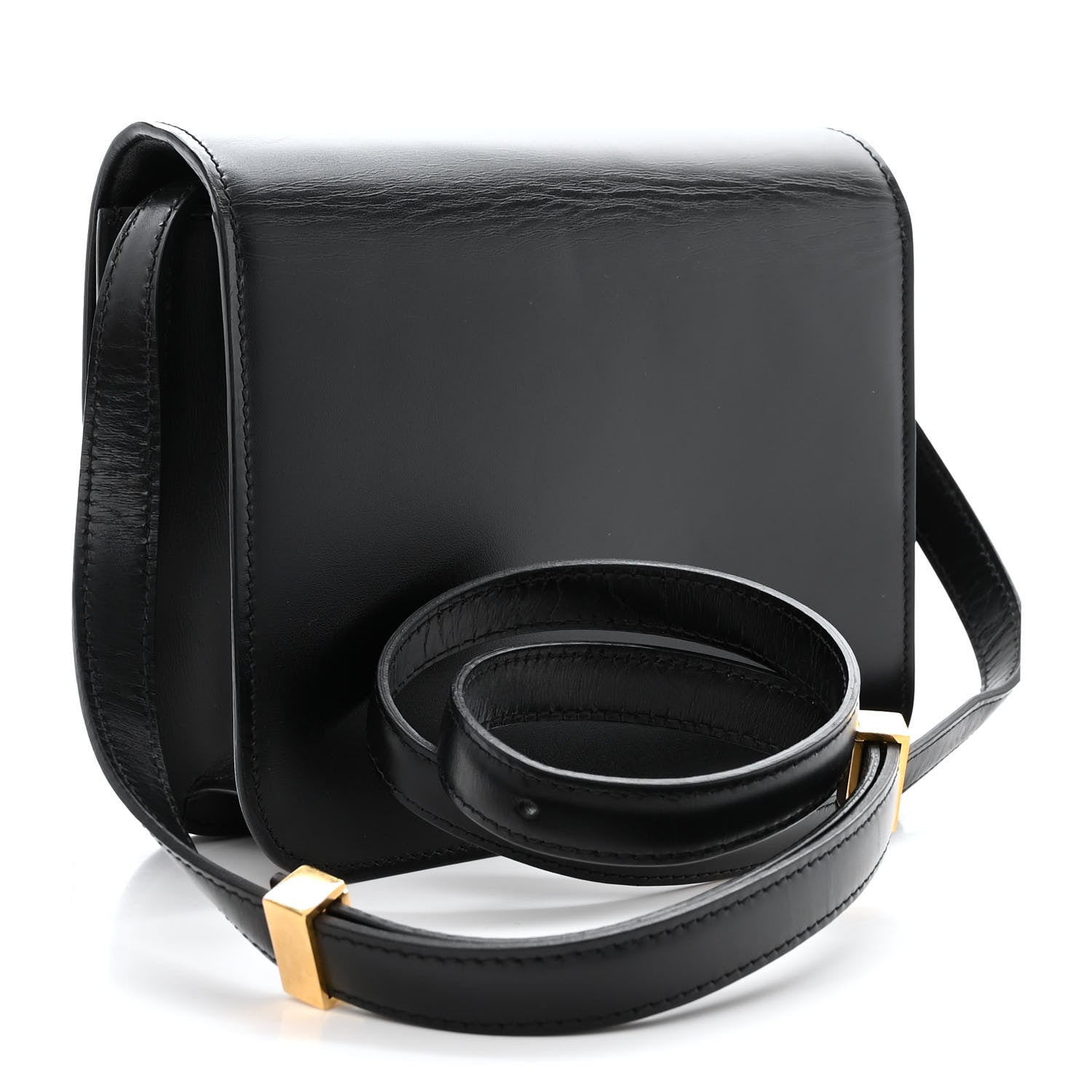 Celine Box Calfskin Teen Classic Box Flap Bag Black 3 of 12