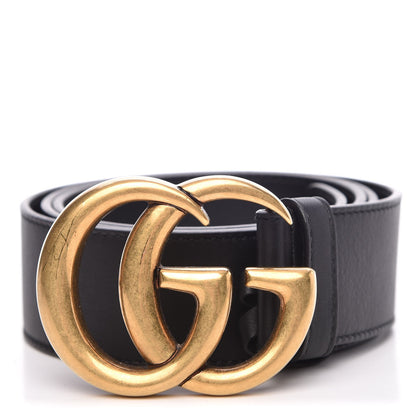 Gucci Calfskin Double G 40mm Belt 90 36 Black 1 of 6