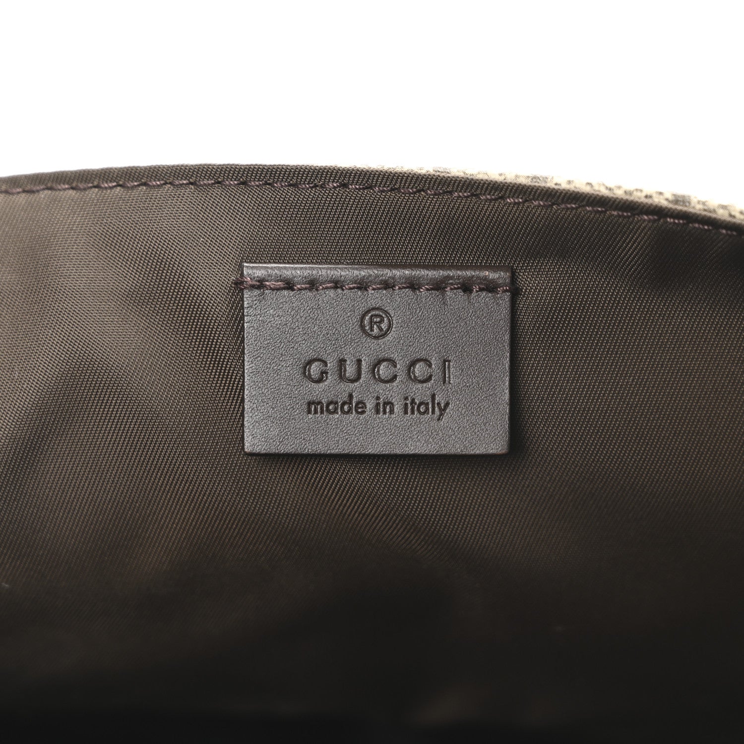 Gucci GG Plus Monogram Messenger Diaper Bag Dark Brown 7 of 11