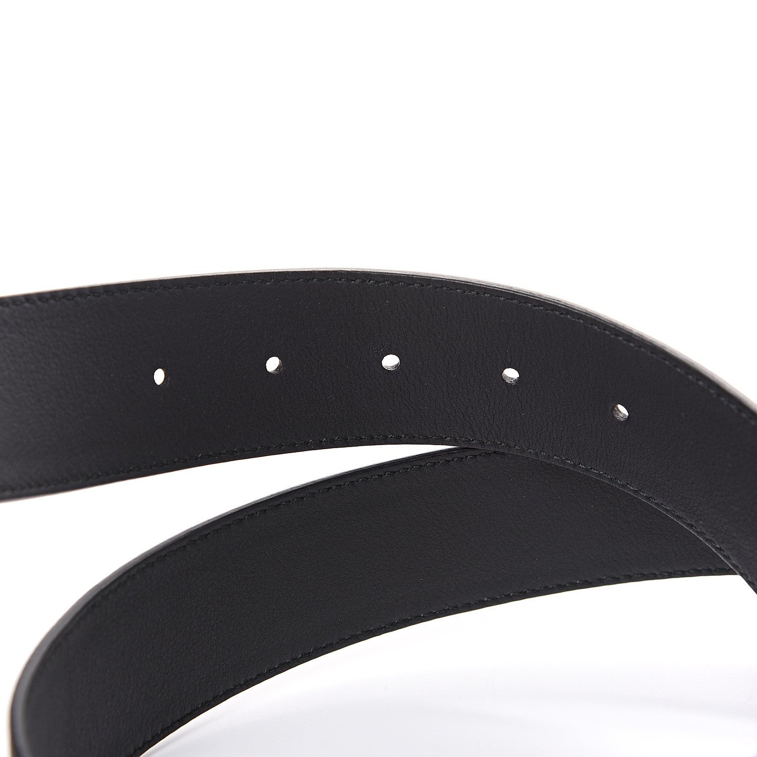 Gucci Calfskin Double G 40mm Belt 80 32 Black 3 of 5