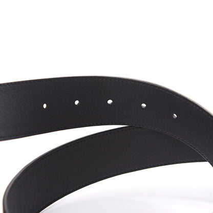 Gucci Calfskin Double G 40mm Belt 80 32 Black 3 of 5