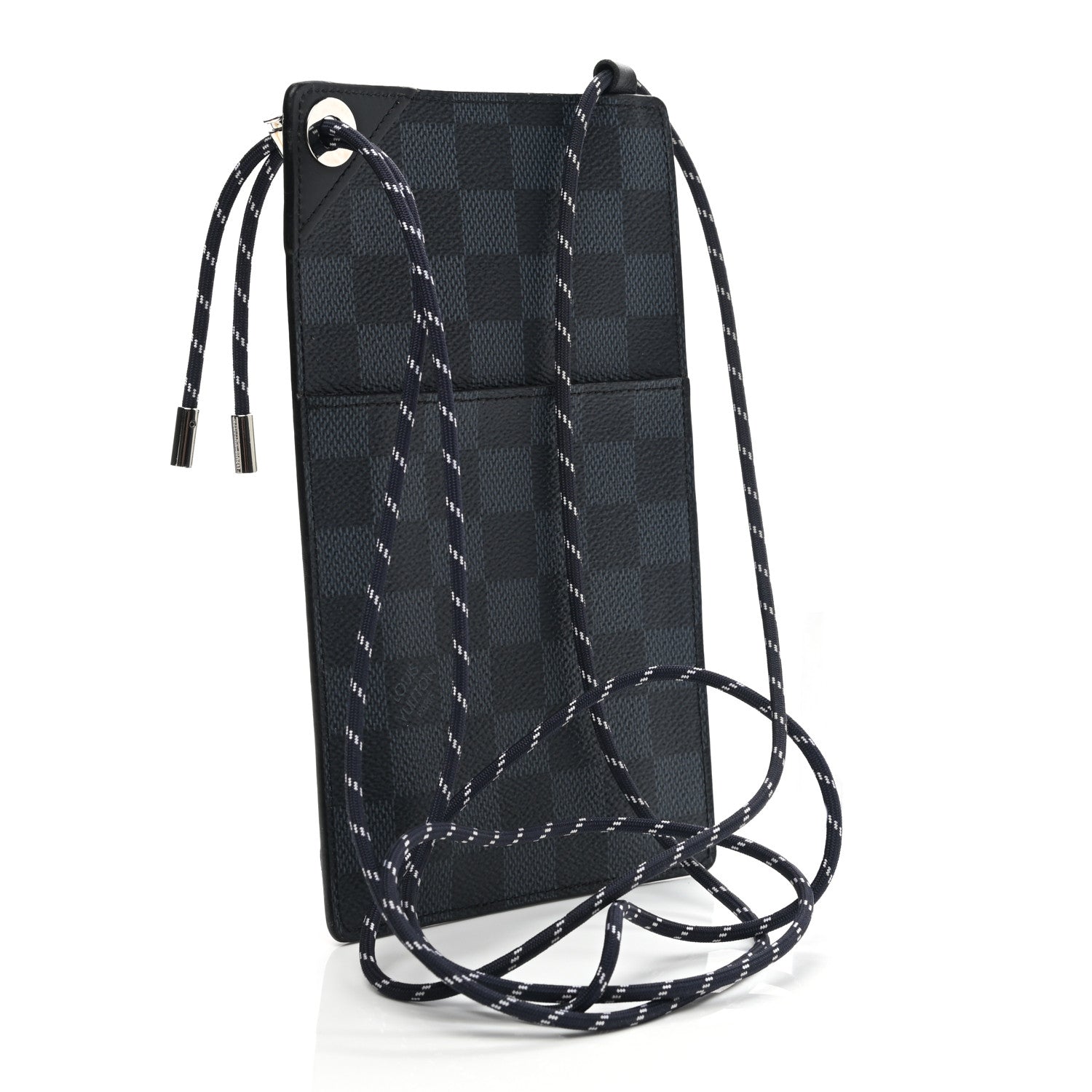 Louis Vuitton Damier Cobalt America's Cup Regatta Ribbon iPhone Pochette 3 of 7
