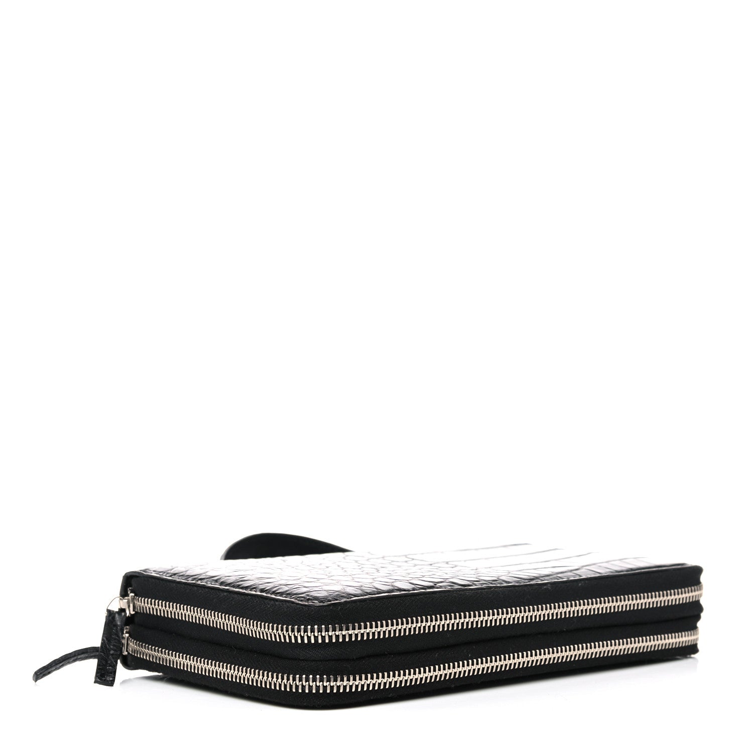Gucci Crocodile Travel Document Case Black 4 of 14
