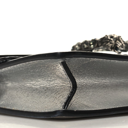 Gucci Metallic Calfskin Super Mini Dionysus Shoulder Bag Silver 8 of 9
