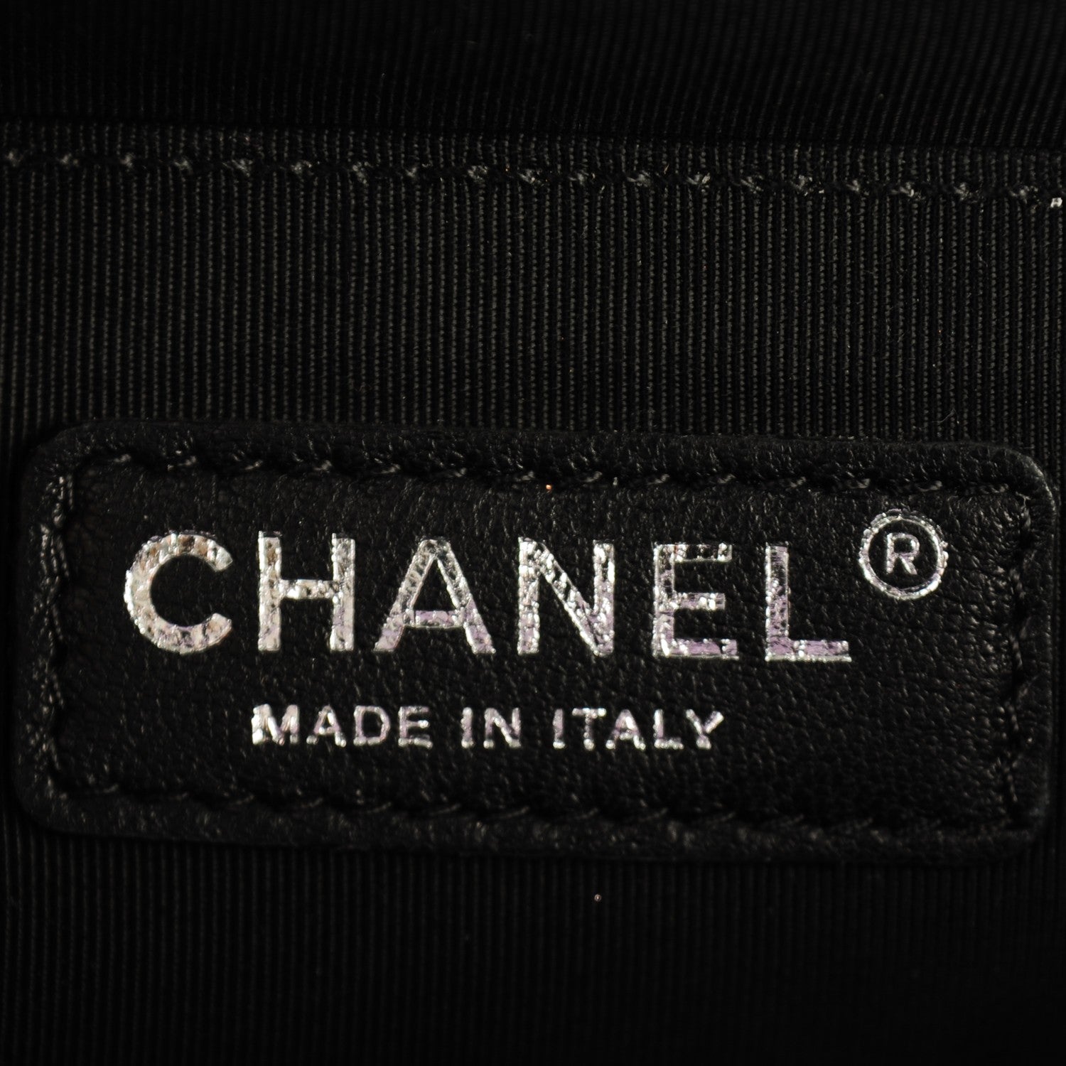 Chanel Iridescent Goatskin Quilted Medium Boy Flap Purple 6 of 7