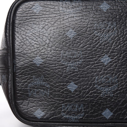 MCM Visetos Essential Drawstring Bucket Bag Black 10 of 16