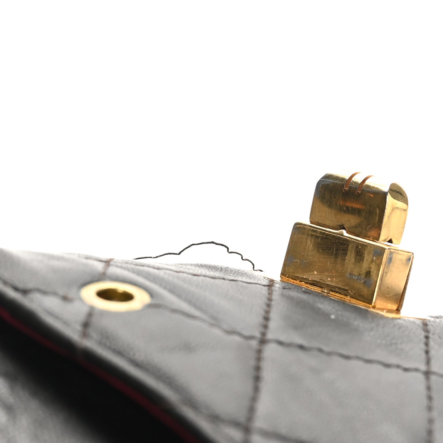 Lambskin Quilted 2.55 Flap Brown