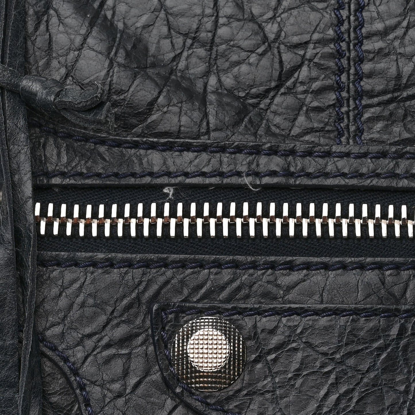 Agneau Giant 21 Silver Hardware Weekender Black