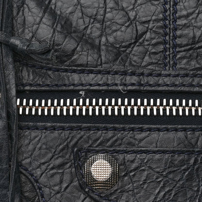 Balenciaga Agneau Giant 21 Silver Hardware Weekender Black 11 of 13