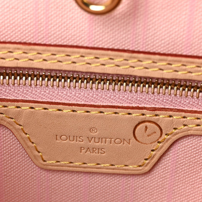 Louis Vuitton Damier Azur Neo Neverfull GM Rose Ballerine 7 of 10
