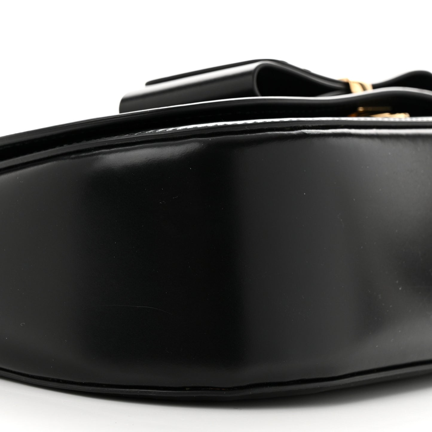 Smooth Calfskin Vara Bow Flap Crossbody Black