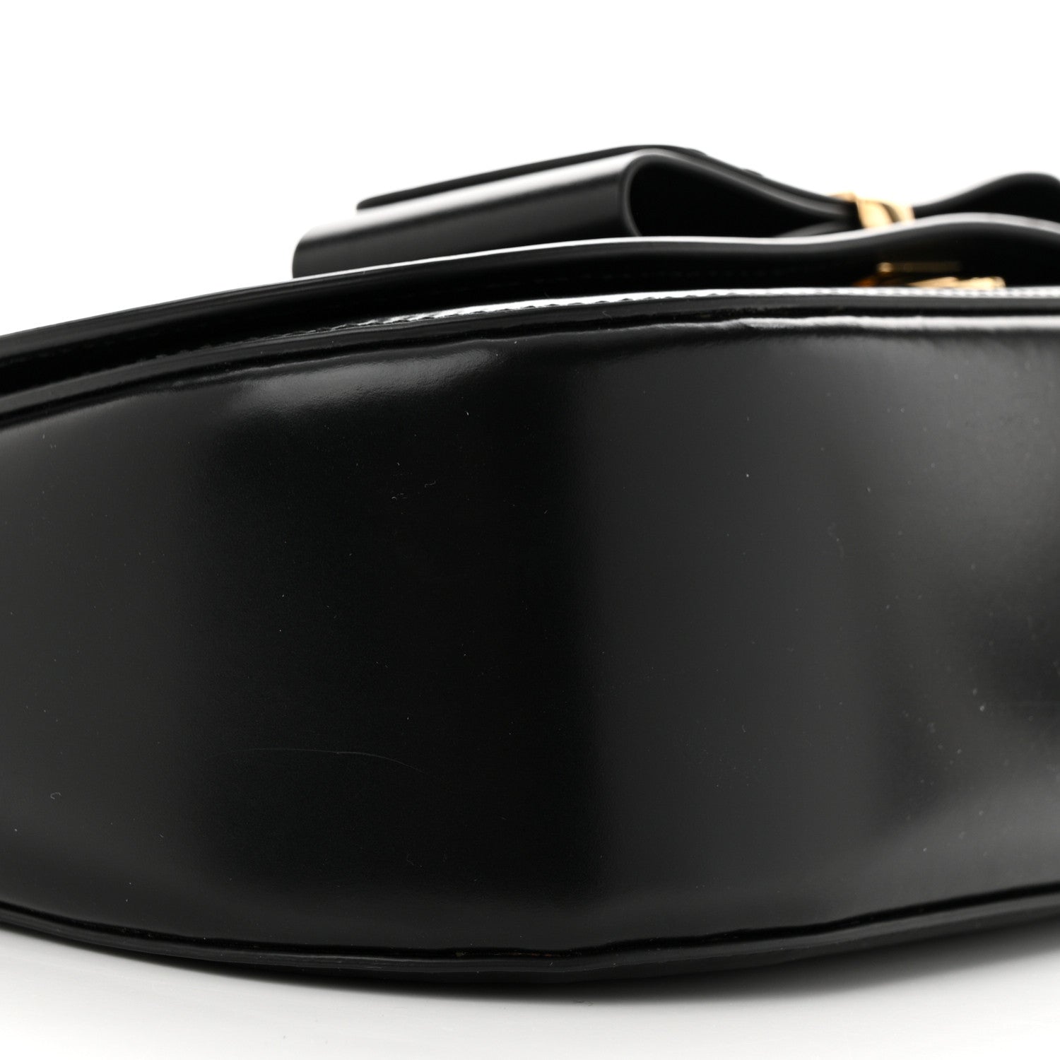 Salvatore Ferragamo Smooth Calfskin Vara Bow Flap Crossbody Black 9 of 16
