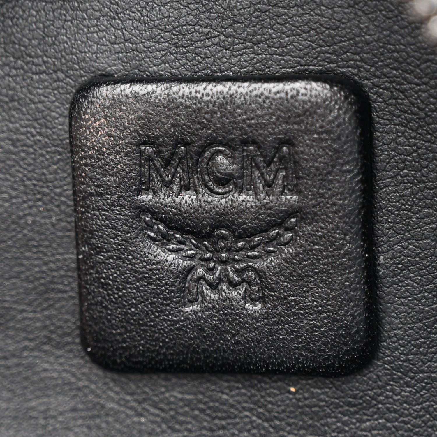 MCM Visetos Side Stud Mini Stark Backpack Blue 7 of 28