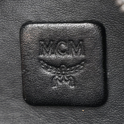 MCM Visetos Side Stud Mini Stark Backpack Blue 7 of 28