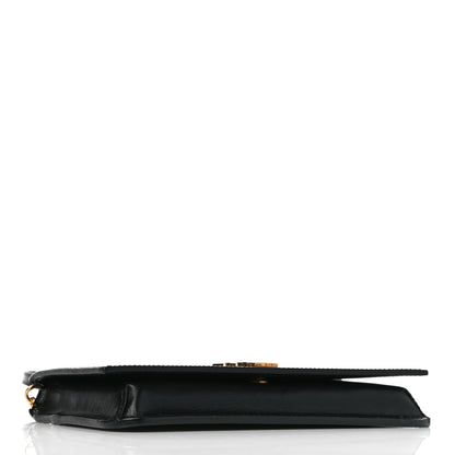 Saint Laurent Smooth Calfskin Monogram Phone Holder Crossbody Black 4 of 10