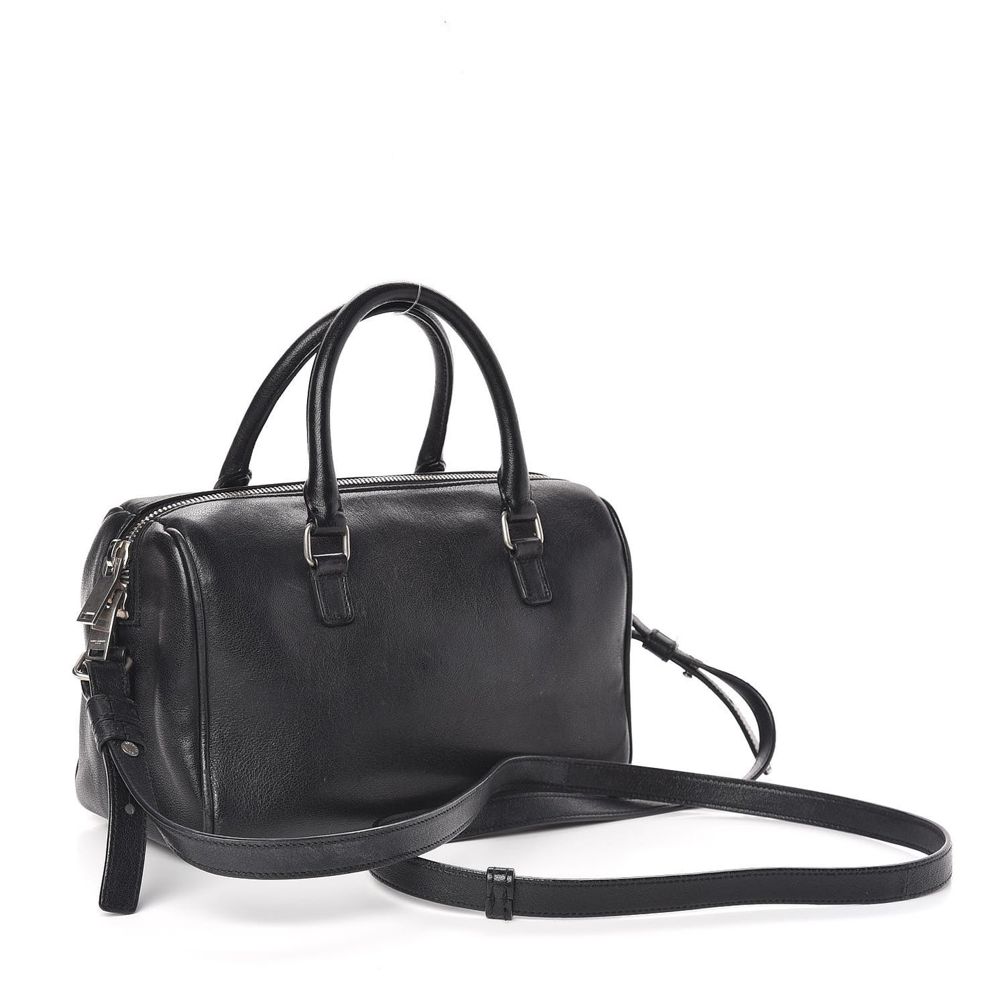 Calfskin Star Studded Classic Baby Duffle Black