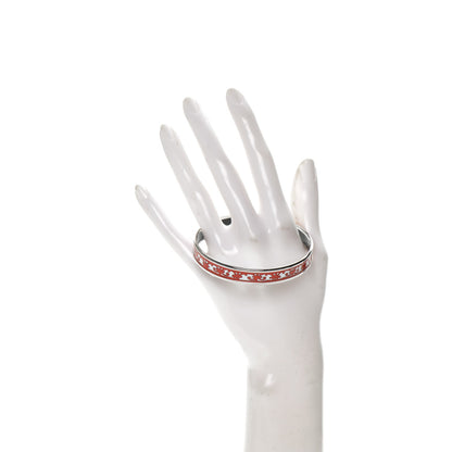 Hermes Enamel Printed Narrow Balcons Du Guadalquivir Bracelet 70 2 of 5