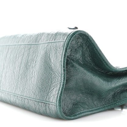Balenciaga Arena Lambskin Classic Hardware Medium Le City Dark Emerald 10 of 10