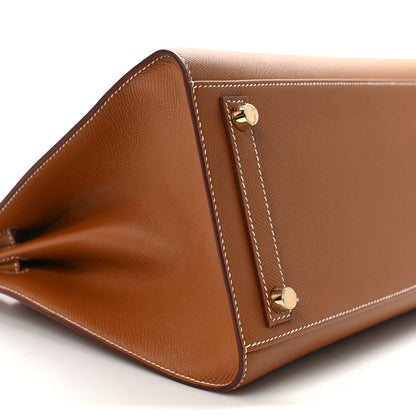 Hermes Epsom Birkin Sellier 30 Gold 7 of 8