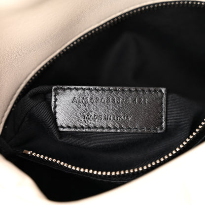 Saint Laurent Lambskin Quilted Toy Loulou Puffer Monogram Chain Satchel Crema Soft 7 of 10