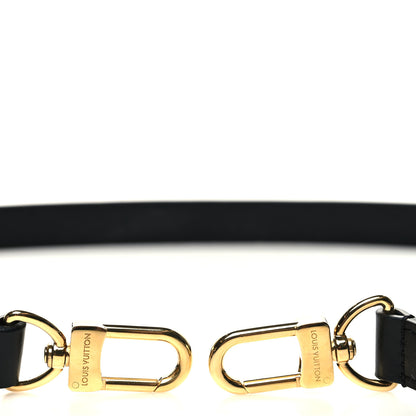 Louis Vuitton Calfskin Speedy Bandouliere Shoulder Strap Black 3 of 4