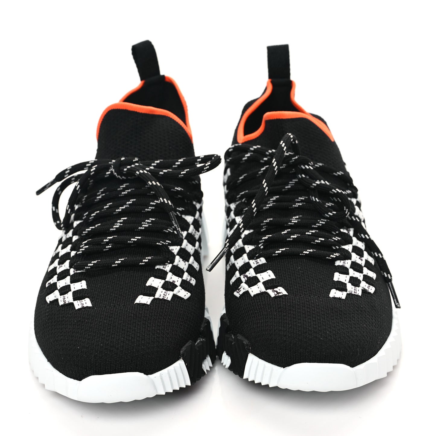 Knit Womens Flex Bolduc Sneakers 38 Black White