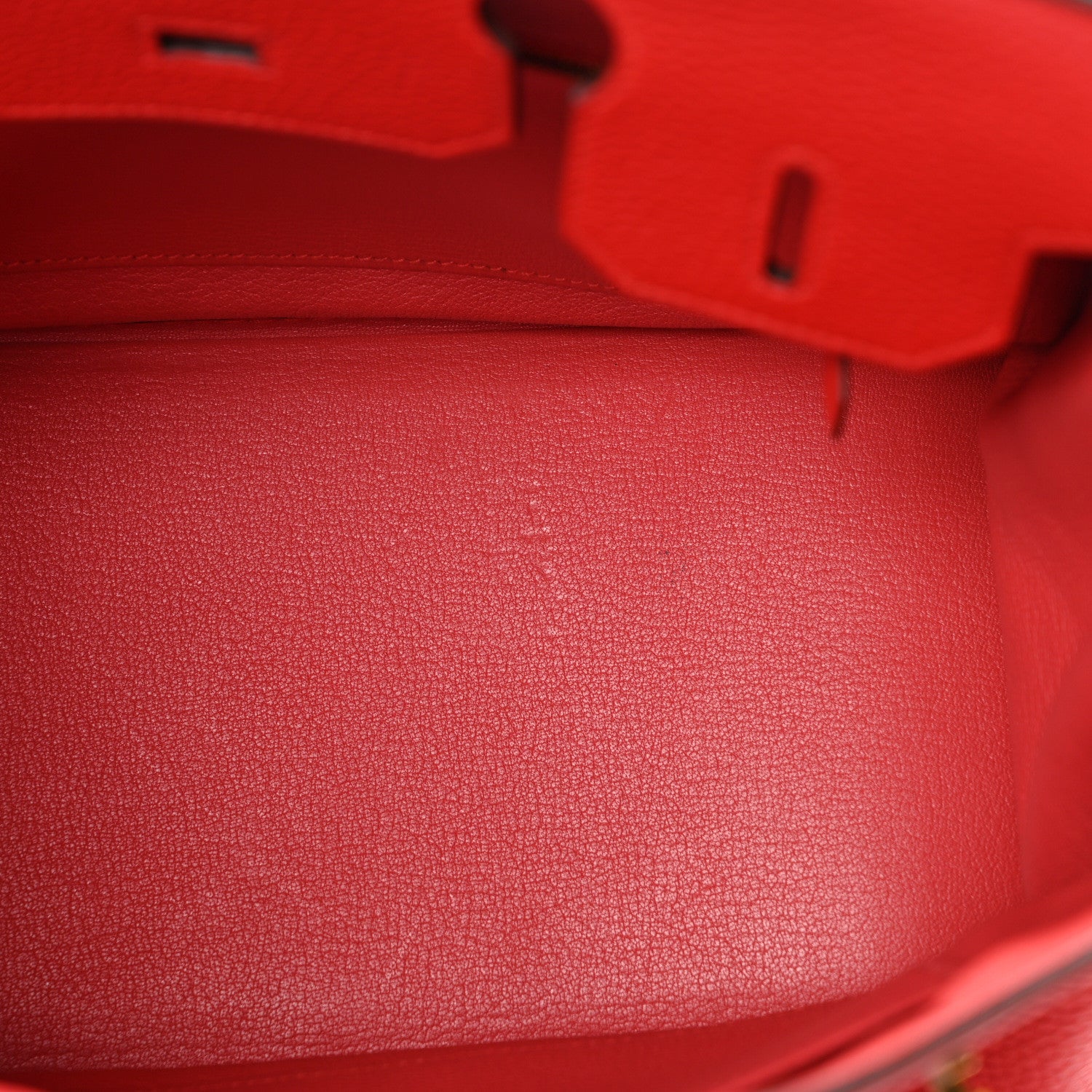 Hermes Taurillon Clemence Birkin 30 Rouge Tomate 6 of 15