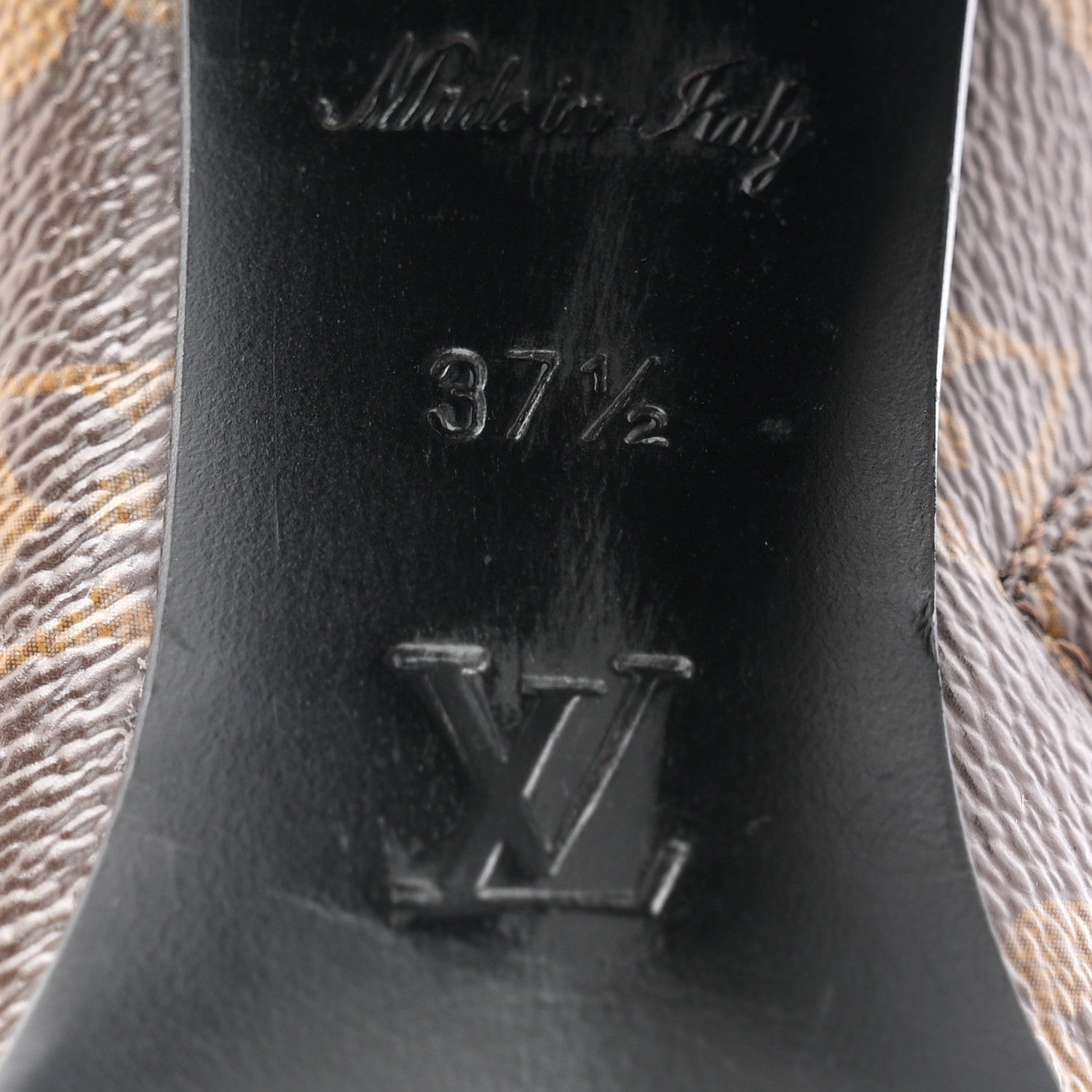 Louis Vuitton Patent Calfskin Monogram Star Trail Ankle Boots 37.5 Black 7 of 9