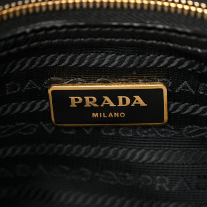 Prada Saffiano Vernice Small Promenade Tote Black 6 of 16