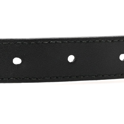 Gucci Calfskin Double G 20mm Belt 80 32 Black 4 of 6