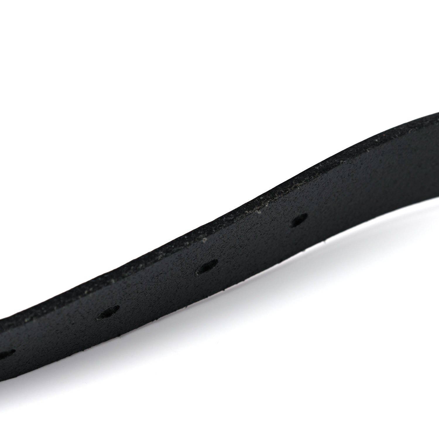Saint Laurent Calfskin Monogram Cheyenne Belt 75 30 Black 6 of 12