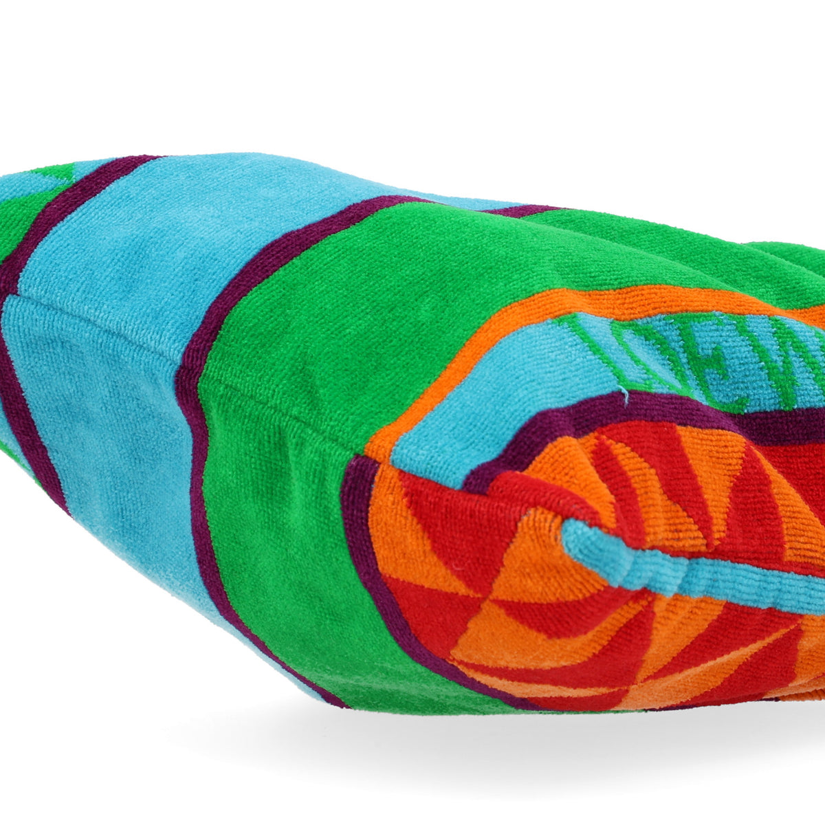 X PAULA'S IBIZA Terry Cloth Drawstring Pouch Multicolor
