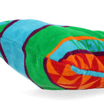 Loewe X PAULA'S IBIZA Terry Cloth Drawstring Pouch Multicolor 10 of 10
