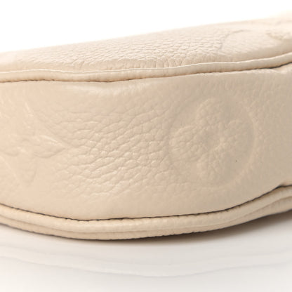 Louis Vuitton Empreinte Monogram Giant Multi Pochette Accessories Mini Pochette Cream 7 of 8