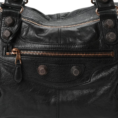 Balenciaga Agneau Giant 21 Rose Gold Hardware Work Black 9 of 11