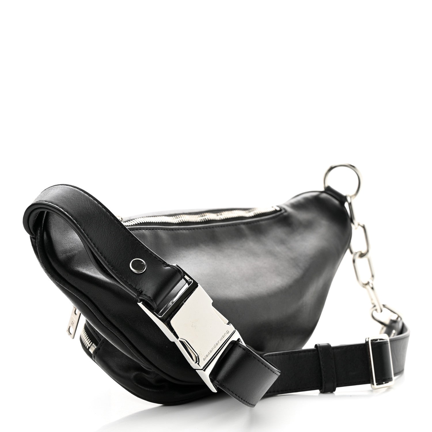 Alexander Wang Lambskin Attica Belt Bag Black 3 of 9