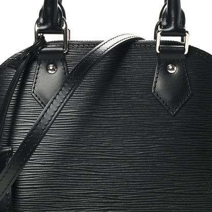 Louis Vuitton Epi Alma BB Black 7 of 9