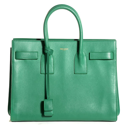 Saint Laurent Calfskin Small Sac De Jour Mint 1 of 10
