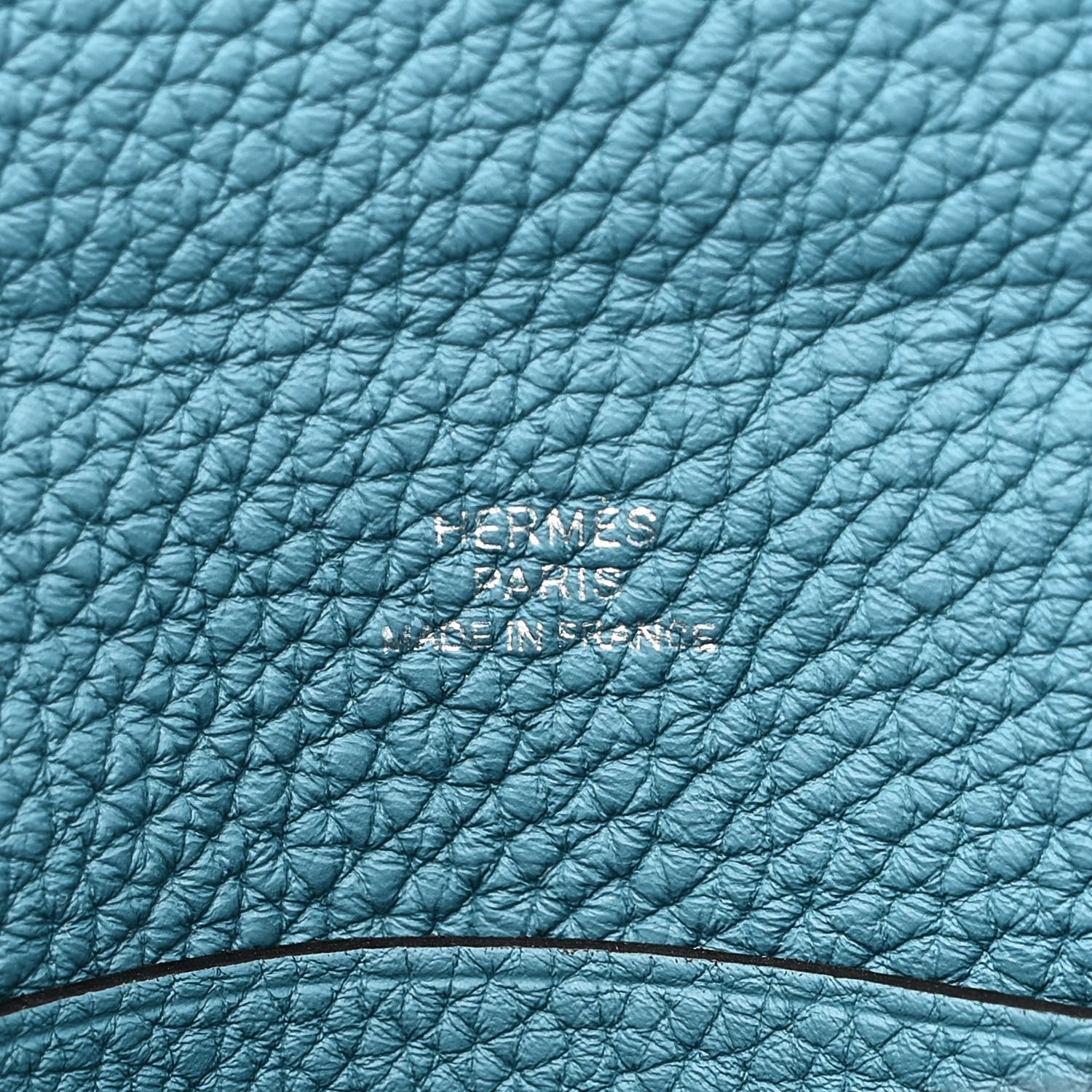 Hermes Togo Videpoches New Blue Jean 6 of 10