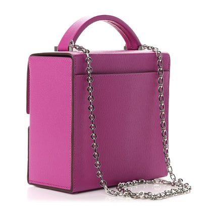 Hermes Chevre Mysore Cinhetic Boxy Top Handle Bag Magnolia 3 of 11