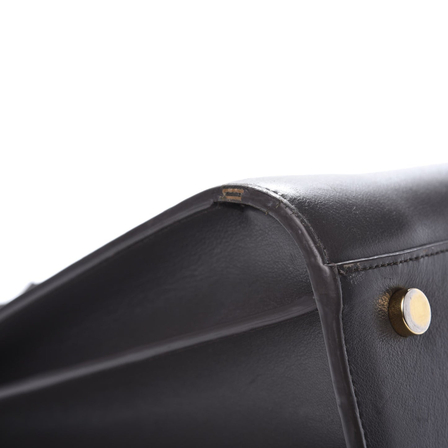 Calfskin Small Sac De Jour Black