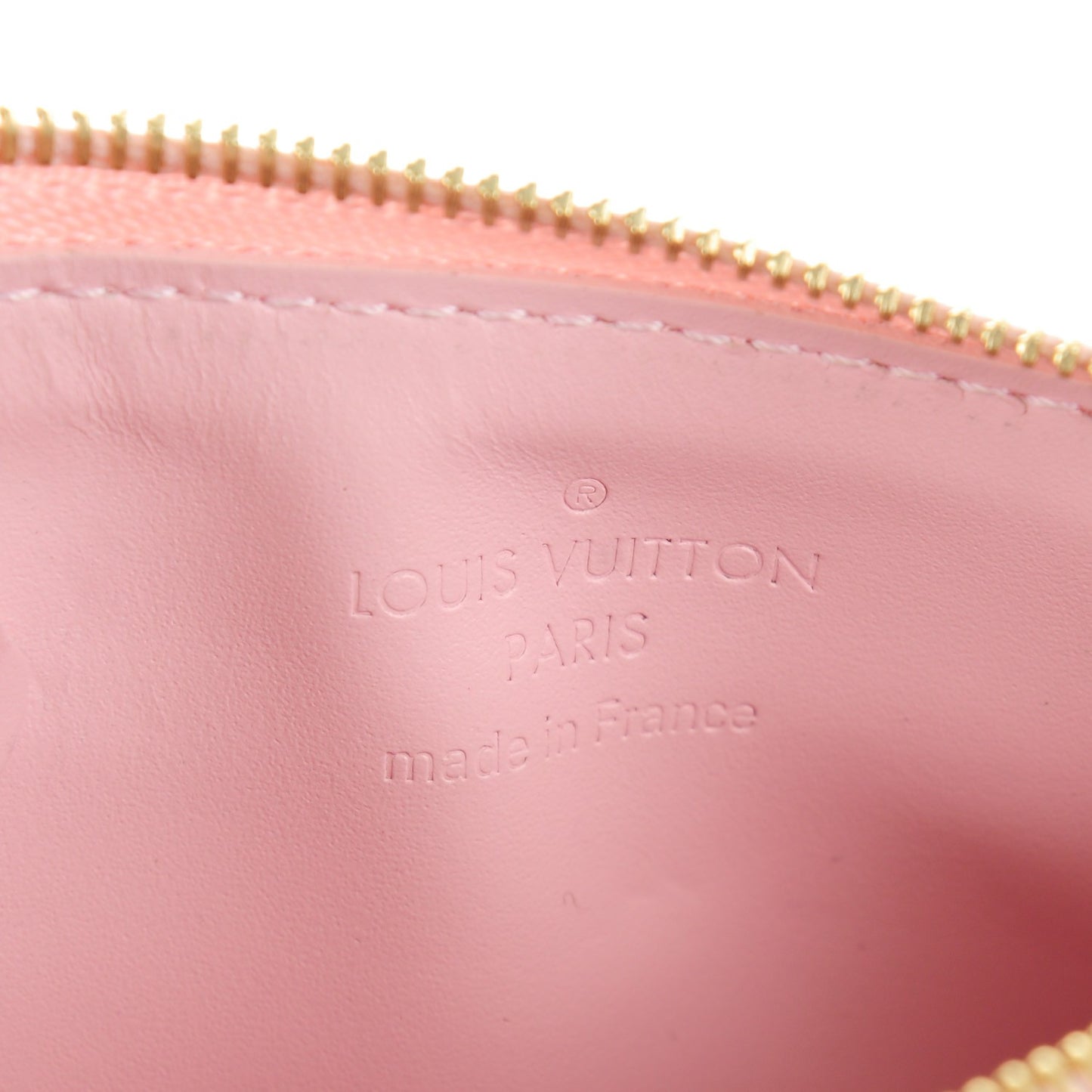 Vernis Key Pouch Rose Ballerine
