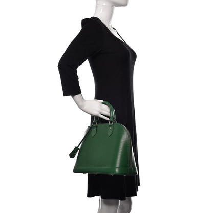 Louis Vuitton Epi Alma PM Menthe 2 of 9