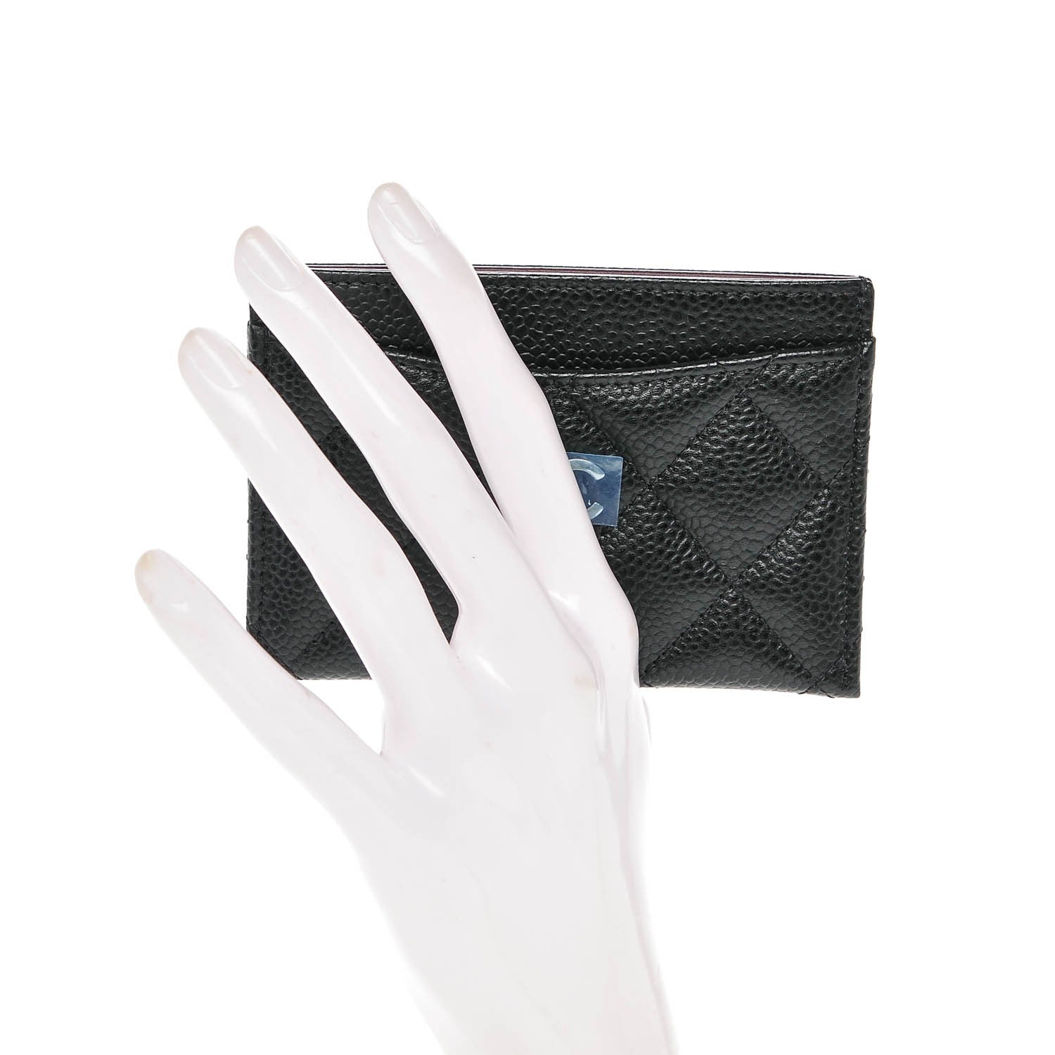 Chanel Caviar Quilted Card Holder Black 2 of 7