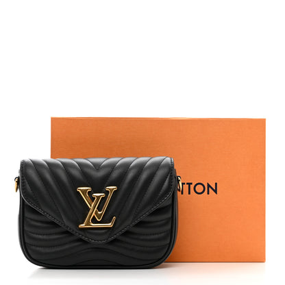 Louis Vuitton Calfskin New Wave Multi Pochette Black 11 of 11